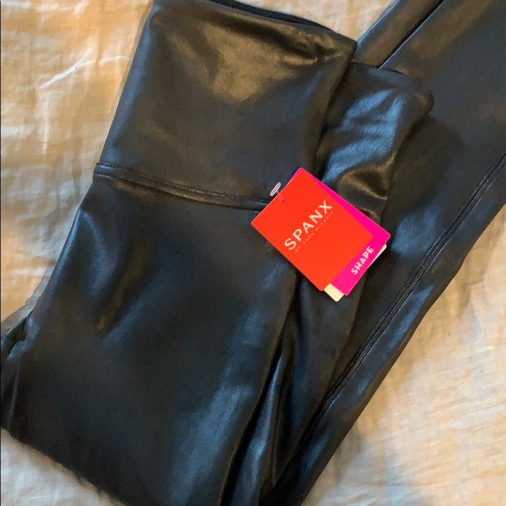 Spans Faux Leggings (tags on)